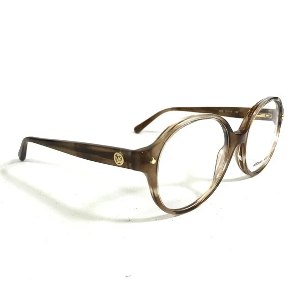 Michael Kors Eyeglasses Frames MK4041 3235 Kat Brown Round Full Rim 51-17-135 - Picture 2 of 11